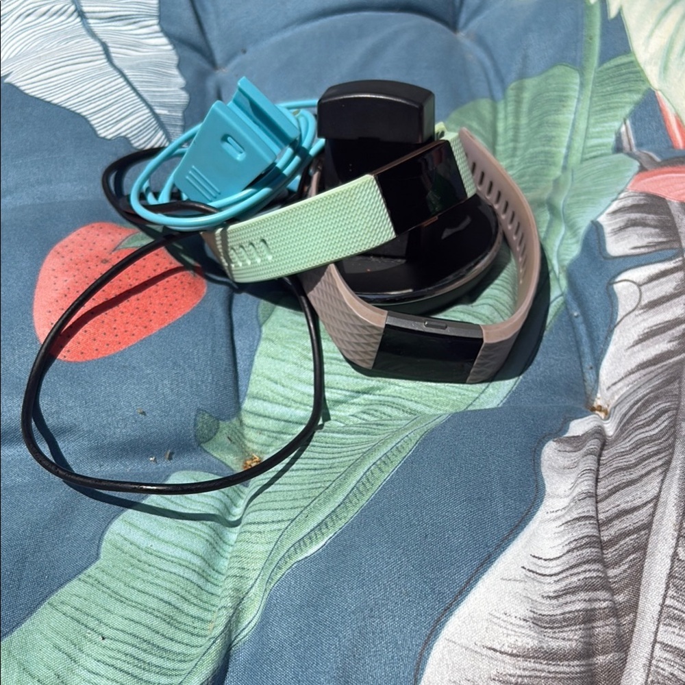 Fitbit Smartwatches - Mint Green and Black